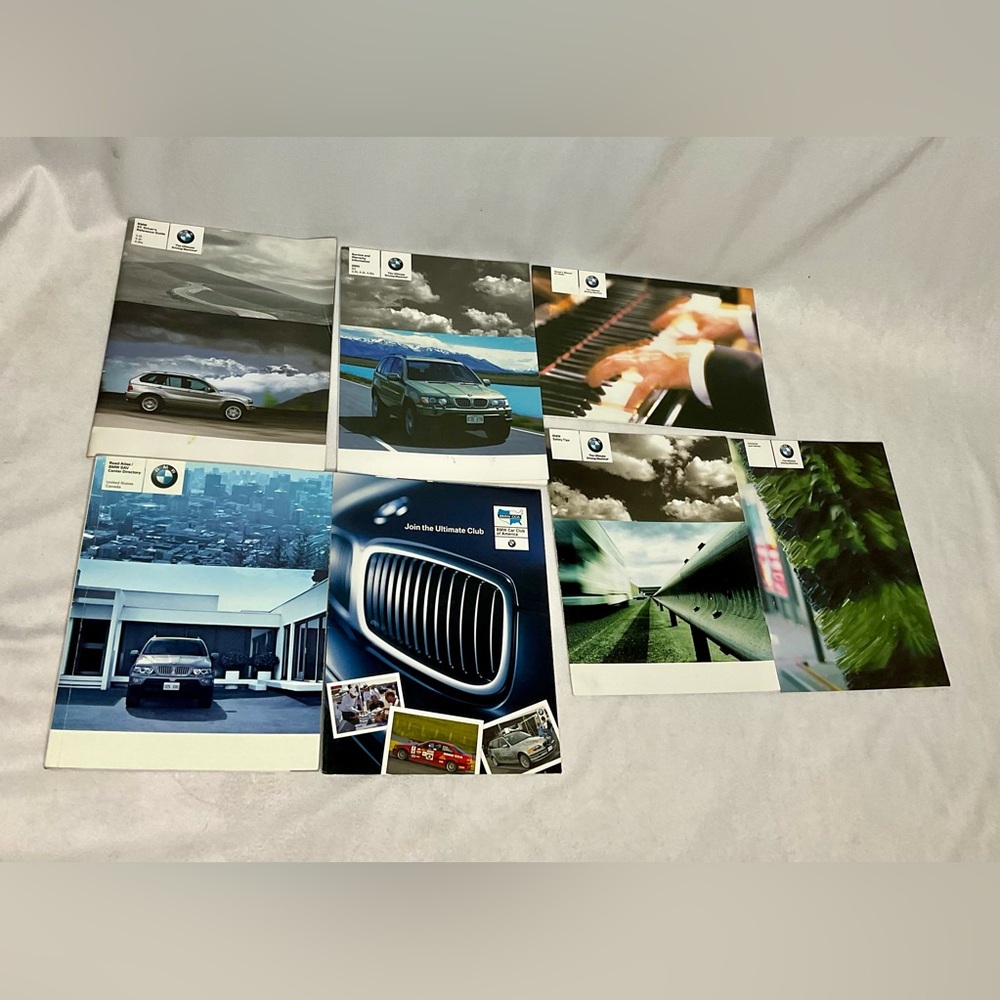 2005 BMW X5 3.0i, 4.4i 4.8is Owner’s Manual Road Atlas Booklets